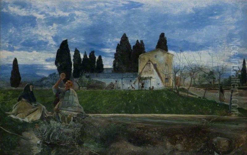 Springtime in Spain, near Gordella Oil Painting by John William Inchbold
