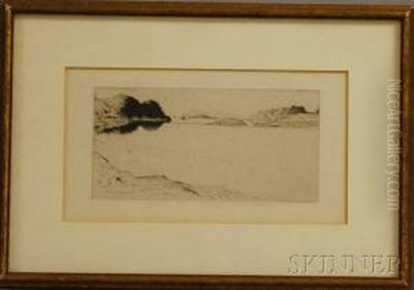 Sound Of Kerrera Oil Painting by David Young Cameron