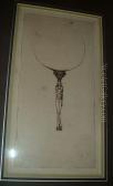 Little Ladyof Luxor Oil Painting by David Young Cameron