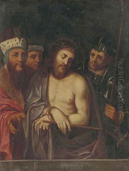 Ecce Homo Oil Painting by Ambrosius Francken II