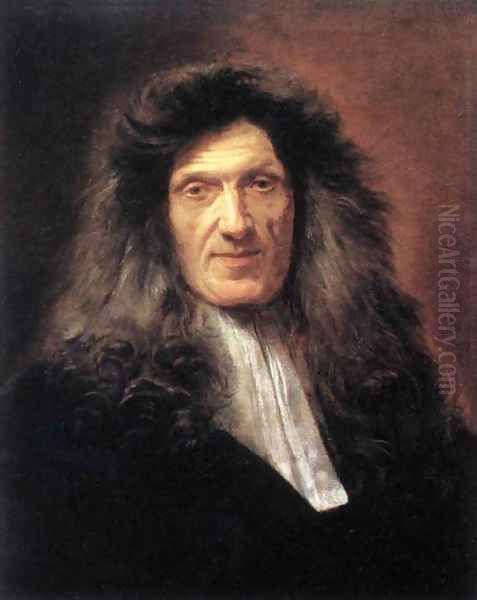 Dr Raymond Finot Oil Painting by Jean-baptiste Jouvenet