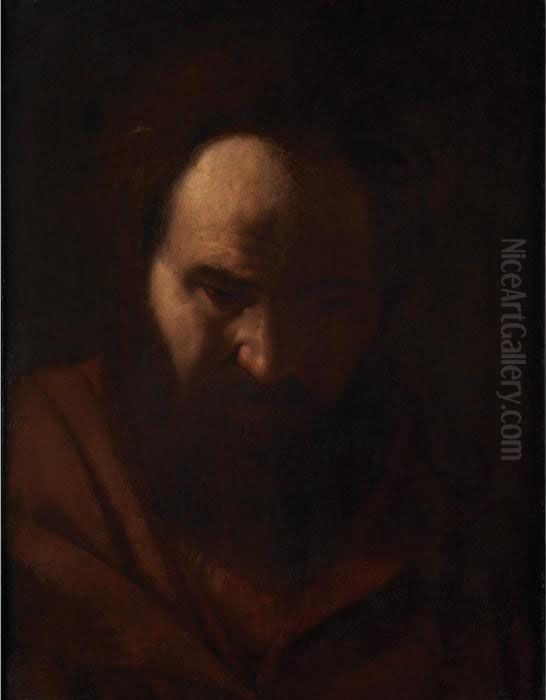 Saint Paul Oil Painting by Caravaggio