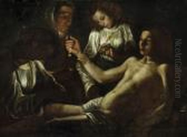 Die Hl Oil Painting by Caravaggio