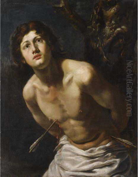 Saint Sebastian Oil Painting by Caravaggio