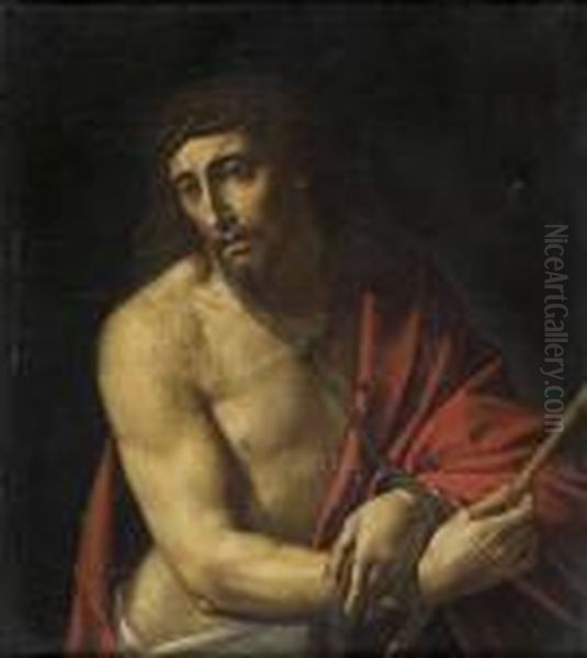Christ Au Roseau Oil Painting by Caravaggio