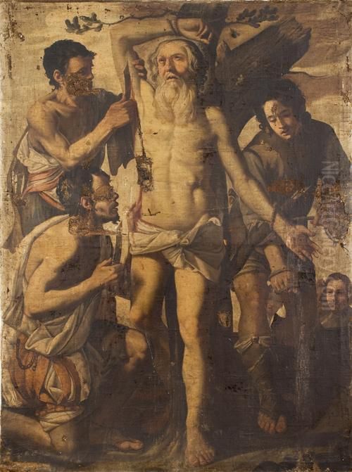 Martirio Di San Bartolomeo Oil Painting by Caravaggio