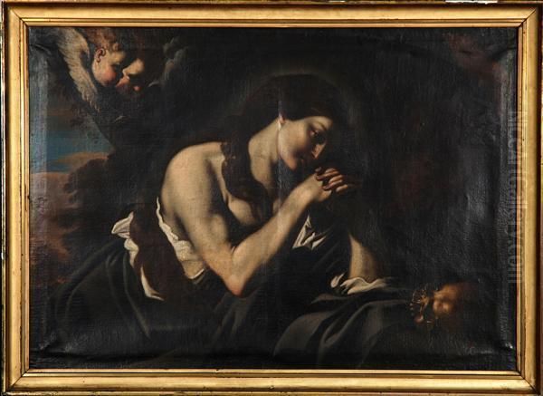Maddalenapenitente Oil Painting by Caravaggio