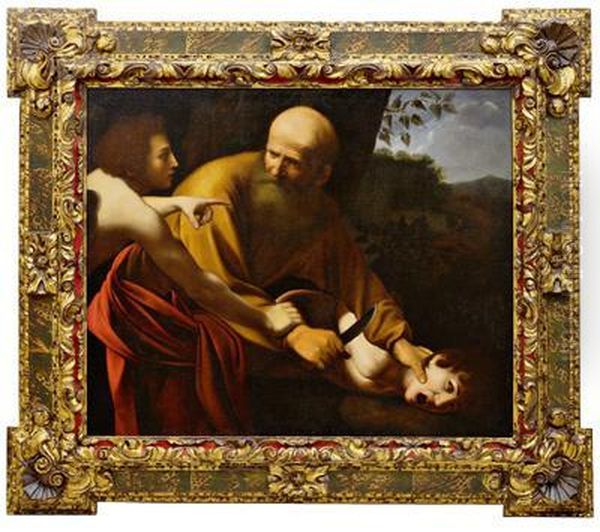Il Sacrificio Di Isacco Oil Painting by Caravaggio