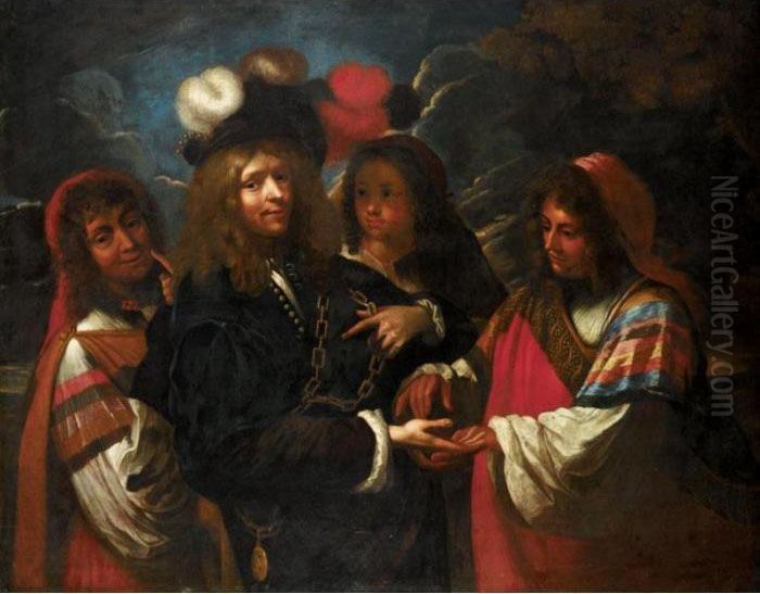 The Fortune Teller Oil Painting by Caravaggio