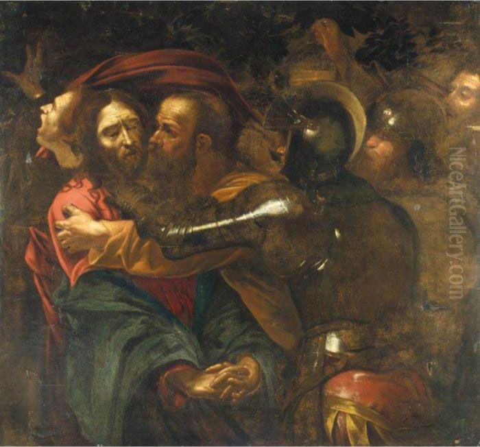 The Taking Of Christ Oil Painting by Caravaggio