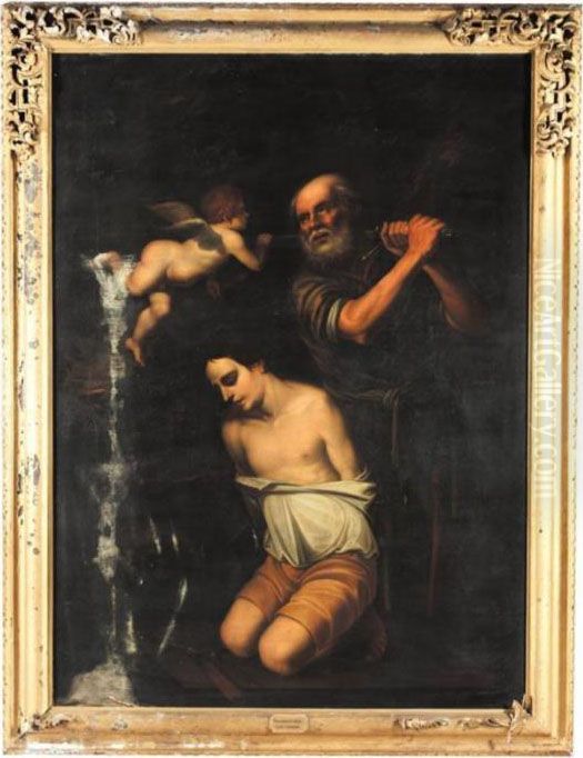 The Sacrifice Of Isaac Oil Painting by Caravaggio