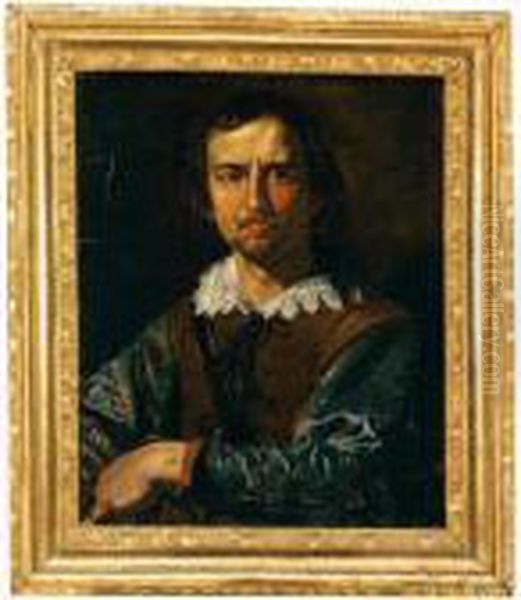 Ritratto Di Gentiluomo A Mezza Figura Con Una Spada Oil Painting by Caravaggio