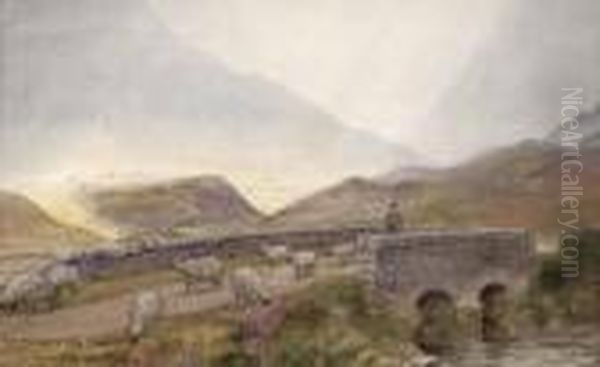 Barnsmore Gap 
Donegal Oil Painting by Joseph Carey Carey