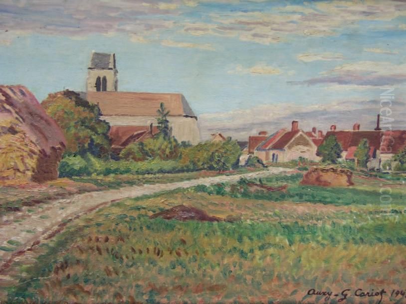 Auxy Oil Painting by Gustave Cariot