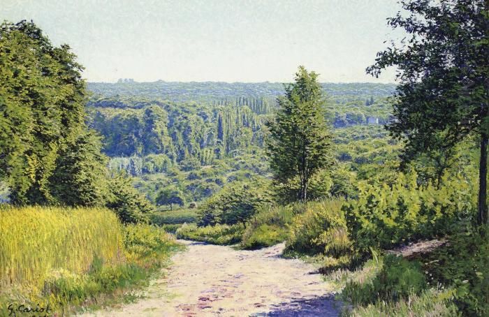 Le Vallon Oil Painting by Gustave Cariot