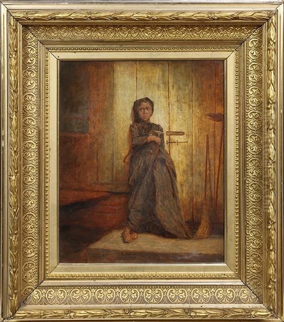 The Young Sweep Oil Painting by Eastman Johnson
