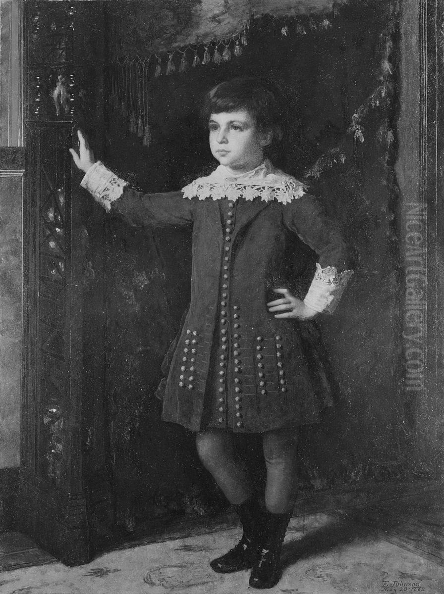 Lewis Einstein Oil Painting by Eastman Johnson