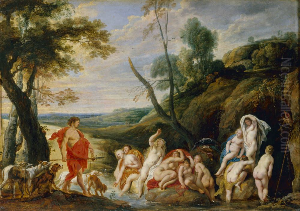 Diana and Actaeon Oil Painting by Jacob Jordaens