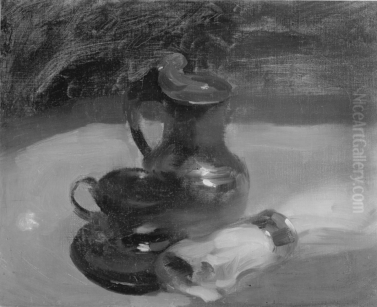 Still Life Oil Painting by Eugene Carriere