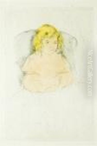 Sara Smiling Oil Painting by Mary Cassatt