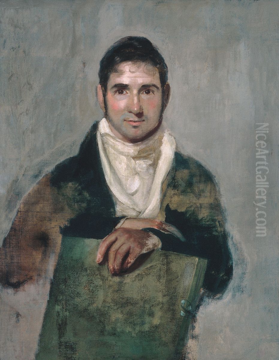 Alexander Anderson Oil Painting by John Wesley Jarvis