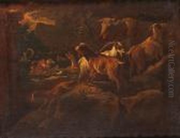 The Flood Oil Painting by Pieter the Younger Mulier