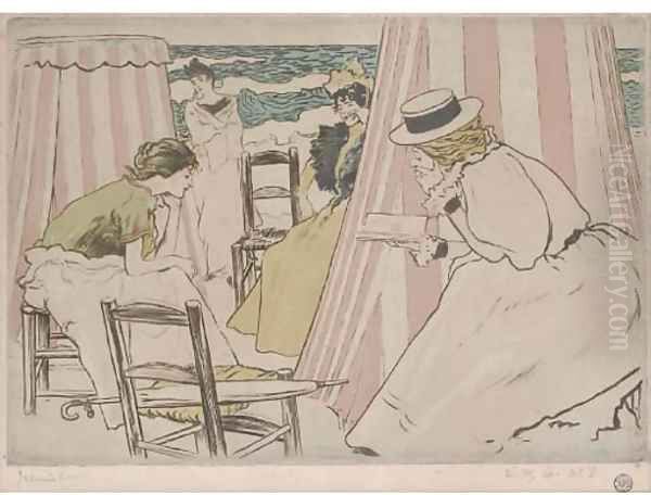 Untitled Oil Painting by Pierre Georges Jeanniot