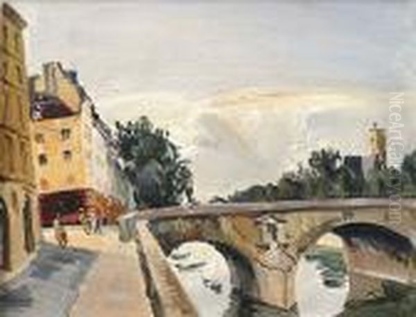 Lepont Marie Oil Painting by Edmond Ceria