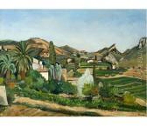 La Tuiliere. No. 3. Oil Painting by Edmond Ceria