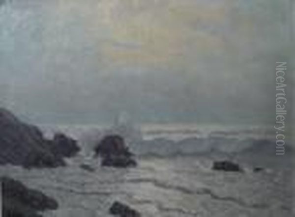 Vue De Bretagne Oil Painting by Arsene Chabanian