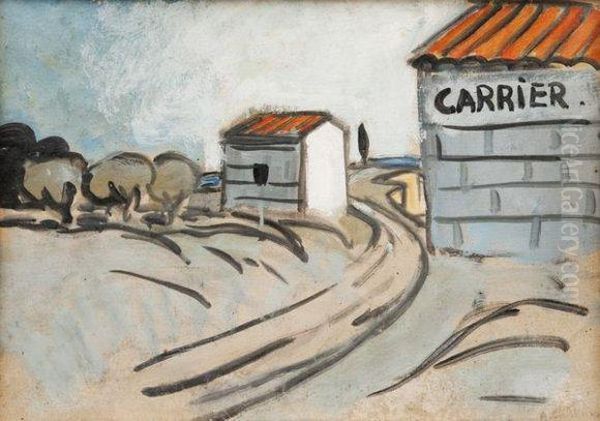 La Maison Du Carrier Oil Painting by Auguste Chabaud