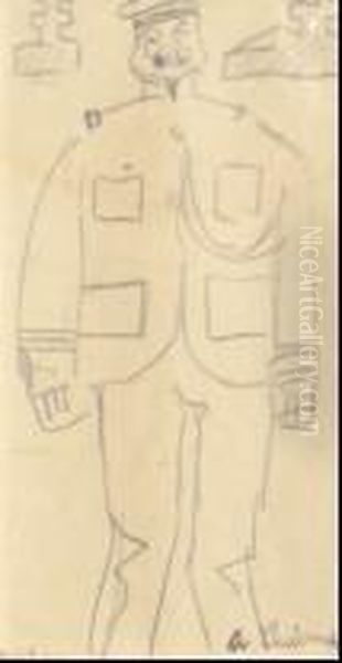 Maritime Oil Painting by Auguste Chabaud