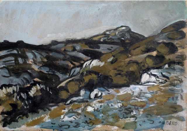 :montagnette Oil Painting by Auguste Chabaud