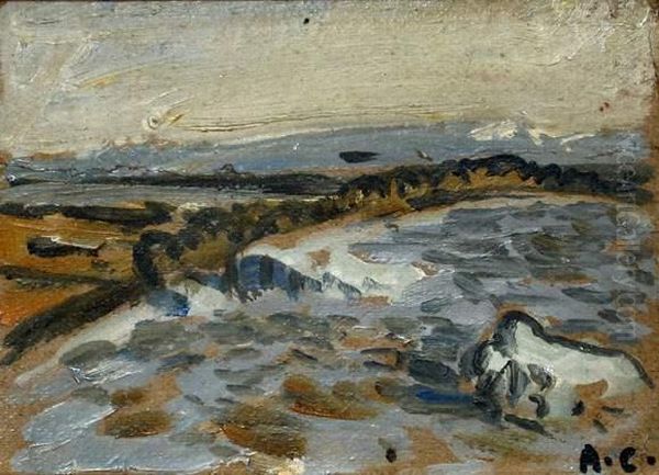 Montagnette. Oil Painting by Auguste Chabaud