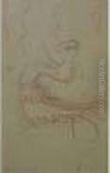 Cafe-concert Oil Painting by Auguste Chabaud