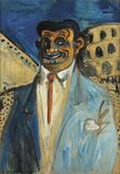 L'afficionando Oil Painting by Auguste Chabaud