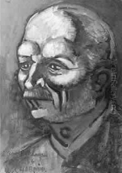 Autoportrait (1944) Oil Painting by Auguste Chabaud