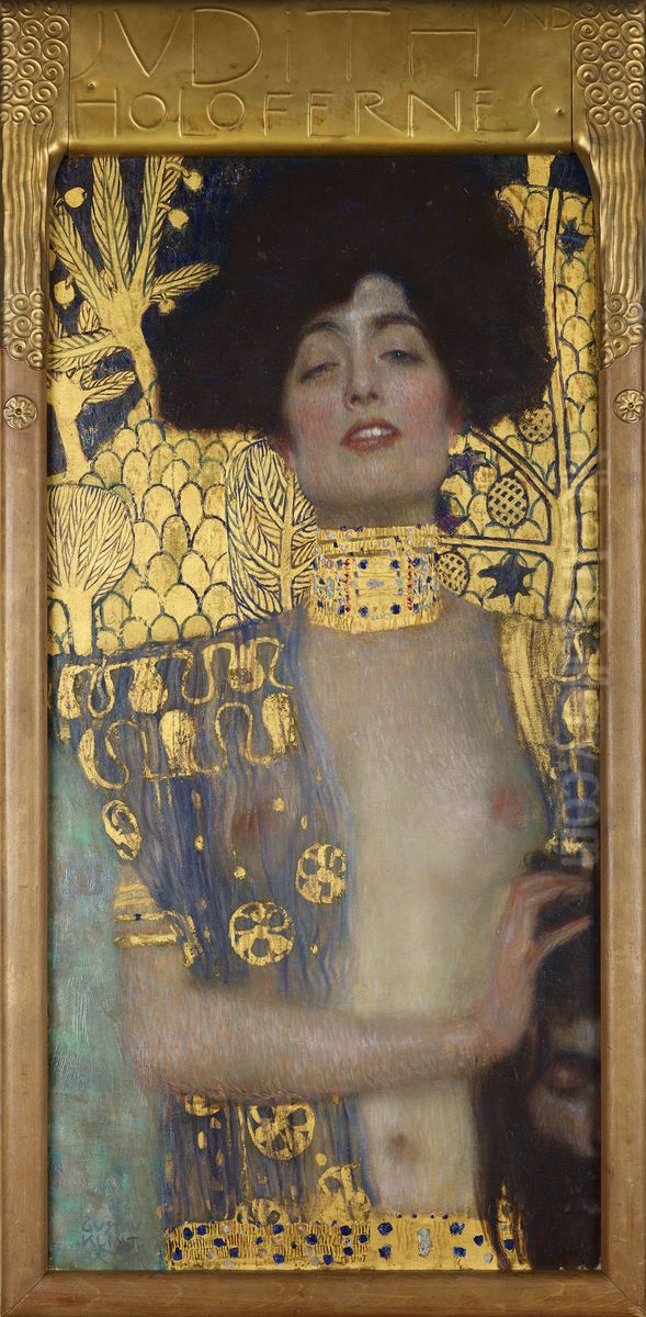 Judith I Oil Painting by Gustav Klimt