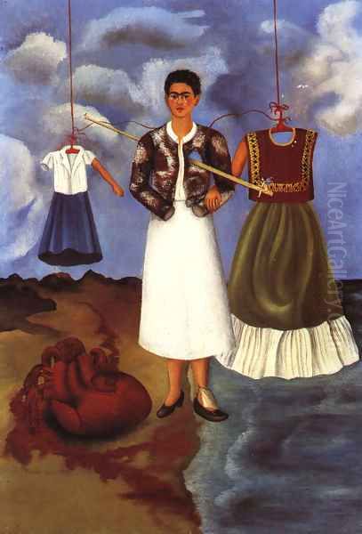 Memory Or The Heart 1937 Oil Painting by Frida Kahlo