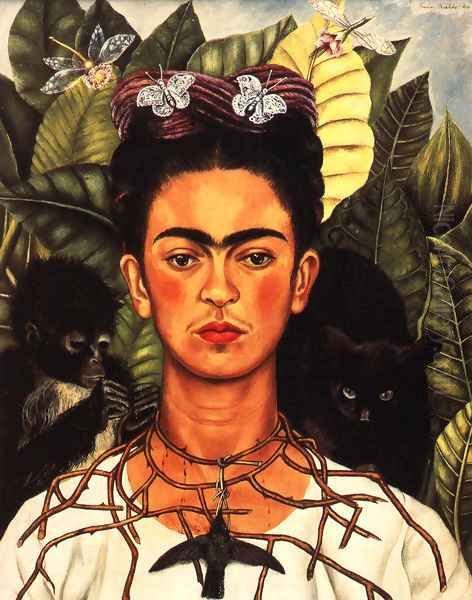 Ransom Research Center University Of Texas At Austin Oil Painting by Frida Kahlo