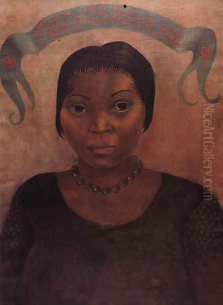 Portrait Of Eve Frederick 1931 Oil Painting by Frida Kahlo