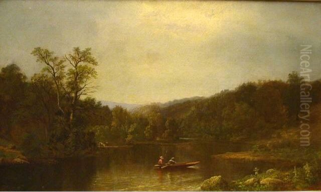 Landscape Oil Painting by John Frederick Kensett