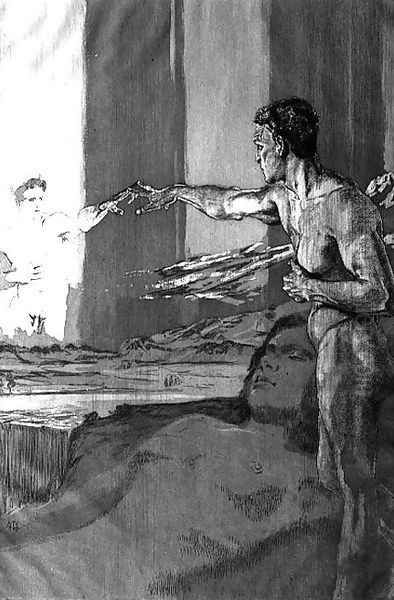 The Philosopher, from the 'Of Death, Part Two' series, 1898 Oil Painting by Max Klinger