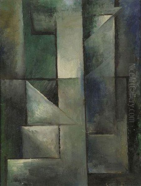 Composition Oil Painting by Youla, Jules Chapoval