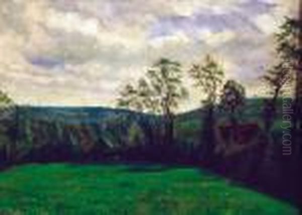 Paysage Oil Painting by Antoine Chintreuil