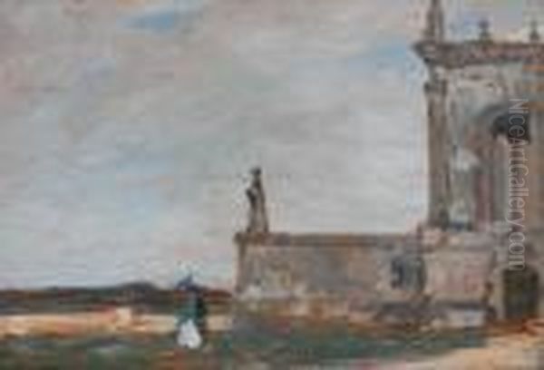 Pres De La Villa Oil Painting by Emma Ciardi