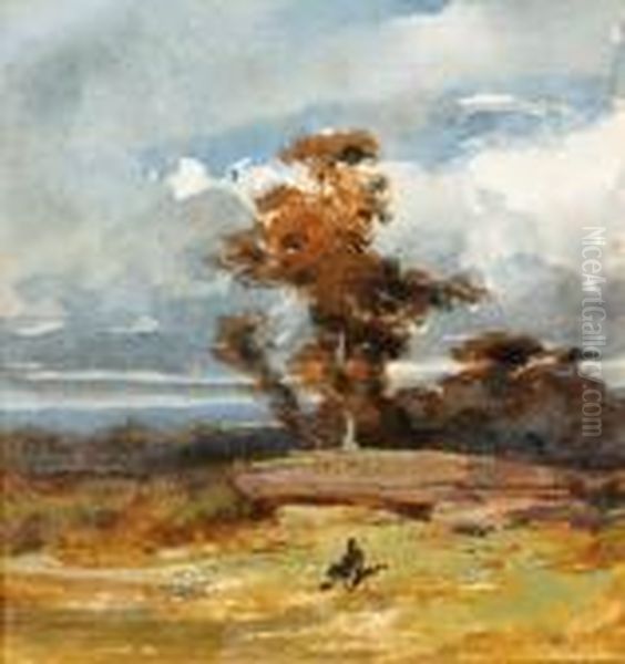 L'arbre Oil Painting by Eugene Ciceri