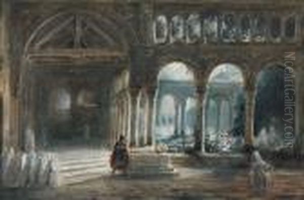  Robert Le Diable  Oil Painting by Eugene Ciceri