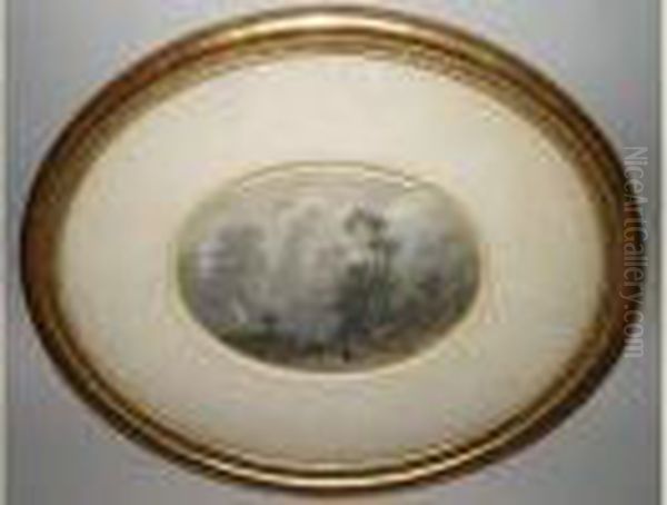 Paysage Anime Oil Painting by Eugene Ciceri