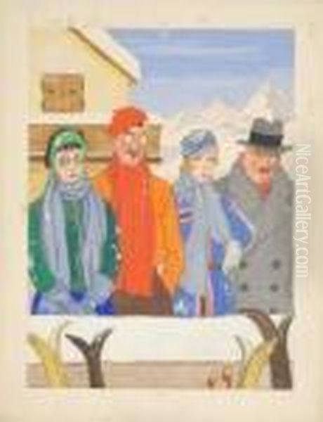 Ohne Titel Oil Painting by Martin Claus